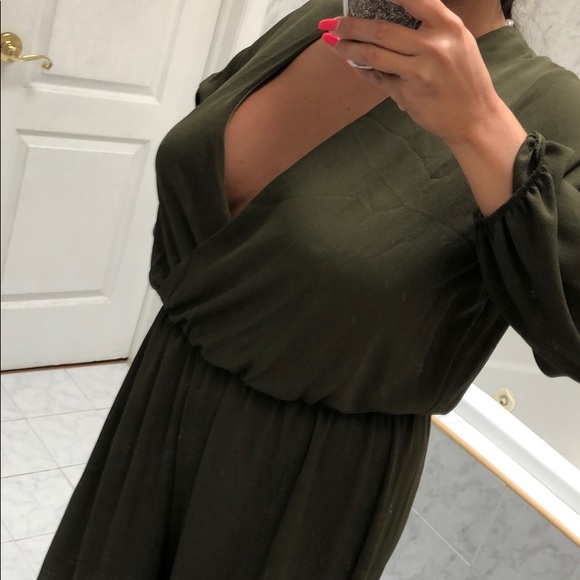 OLIVE PANT JUMPSUIT 1X, 2X & 3X - Picture 6 of 7